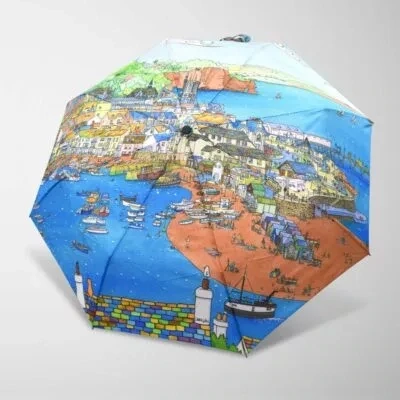 Soake Laura Wall "Oh That Place" Stick umbrella