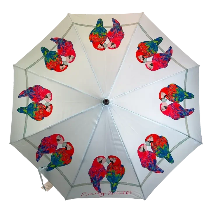 Soake Emily Smith Designs Percy & Penelope (Parrots) Umbrella