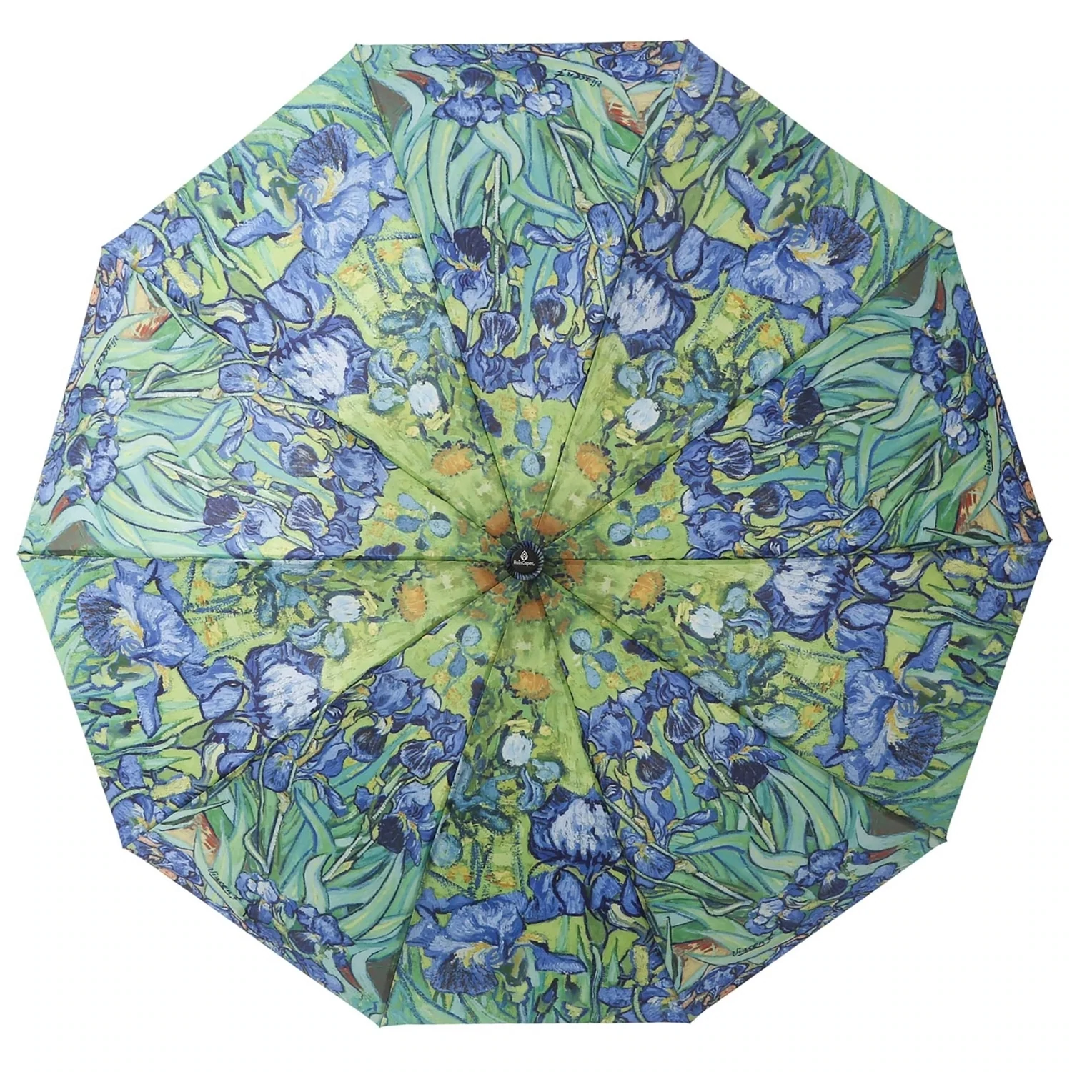 RainCaper Van Gogh Irises Folding