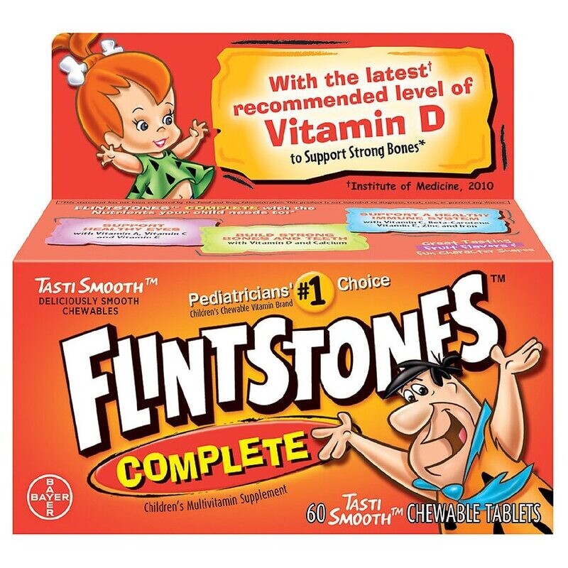 Flintstones Complete Multivitamins Chewable Tablets