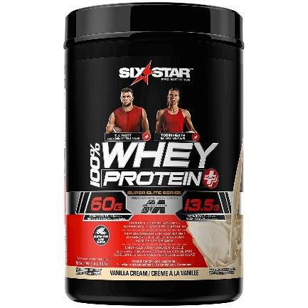 Six Star Elite Series 100% Protein Plus Vanilla Cream 1.8lbs