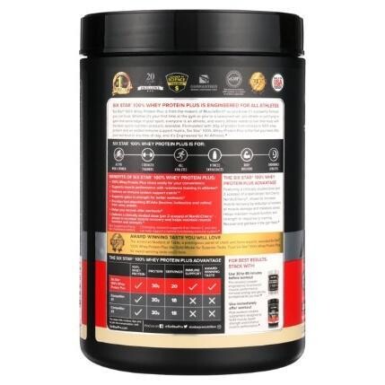 Six Star Elite Series 100% Protein Plus Vanilla Cream 1.8lbs