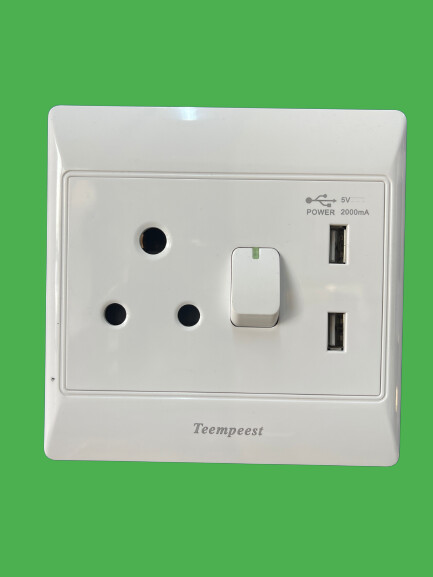 SA-031 Teempeest Liver Switch With USB 2 socket
