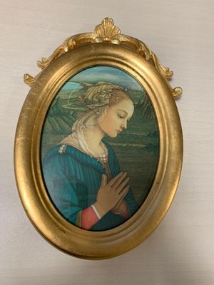 IMMAGINE SACRA CORNICE DORATA IMMAGINE SACRA CORNICE DORATA