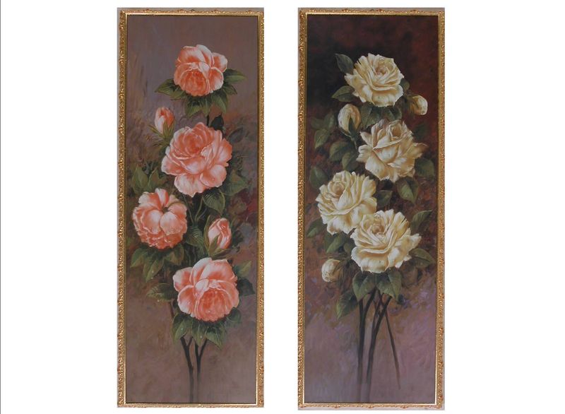 FIORI ROSE ROSA E BIANCHE