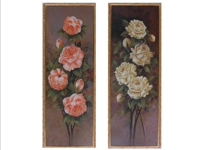 FIORI ROSE ROSA E BIANCHE