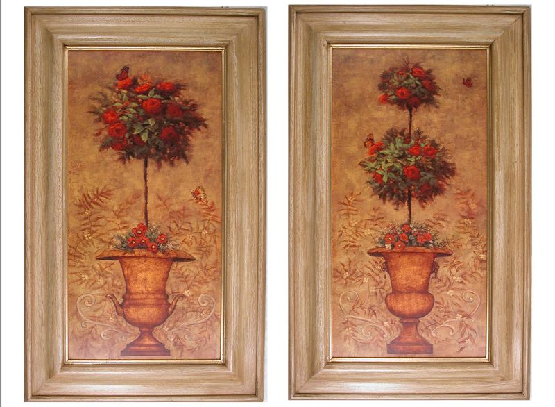 VASI CON FIORI CM. 102X62 ( S000LW8 )