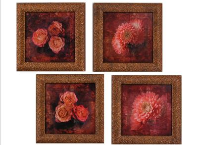 FIORI SET DI QUATTRO PEZZI ( S001254)
