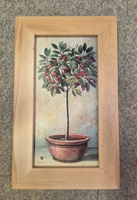 VASO CON CILIEGIE VASO CON CILIEGIE