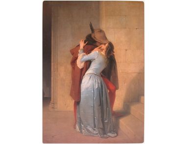 SCENA IL BACIO DI HAYEZ SCENA IL BACIO DI HAYEZ