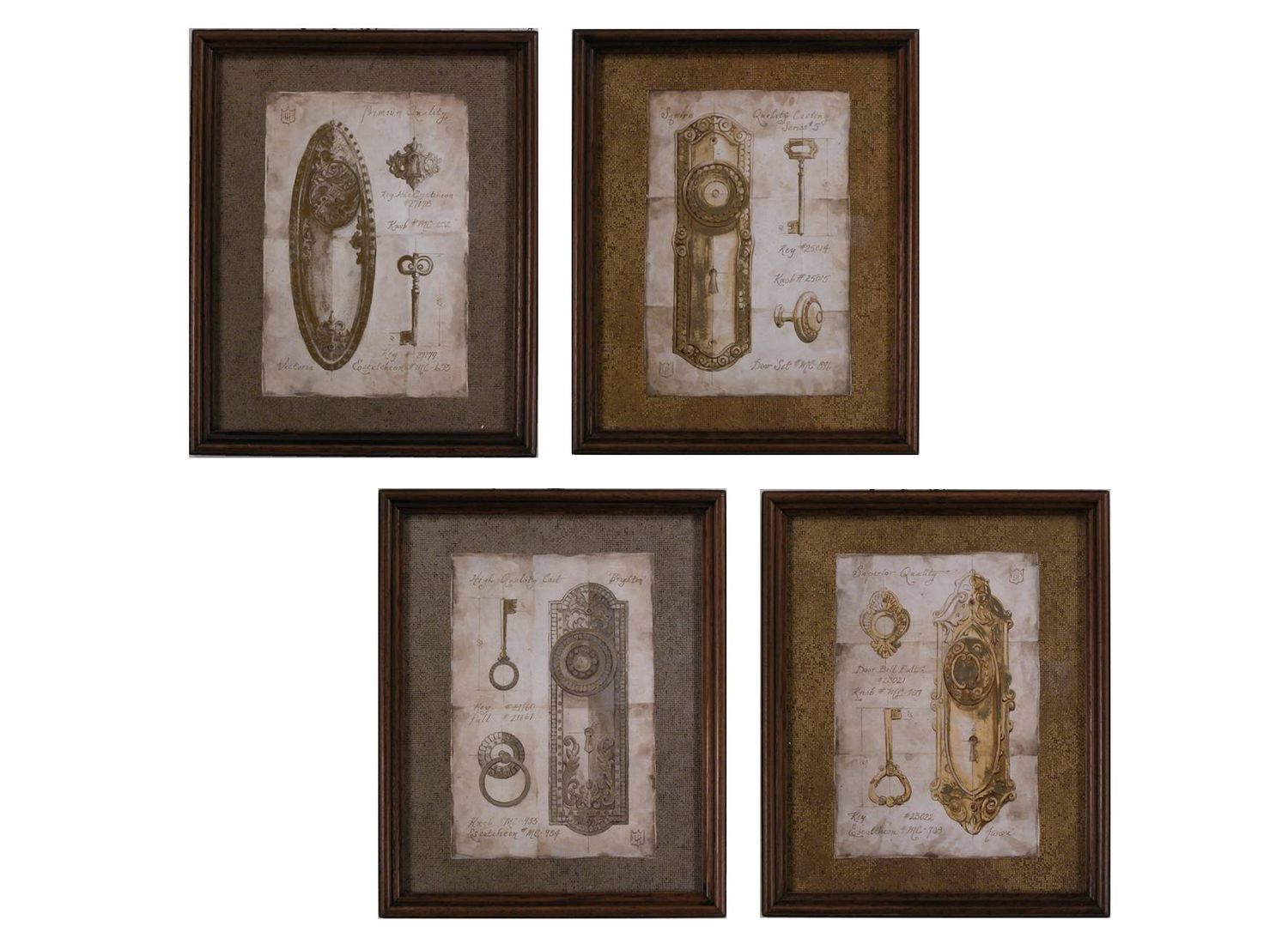 SERRATURE SET DI QUATTRO PEZZI ( S000N18)