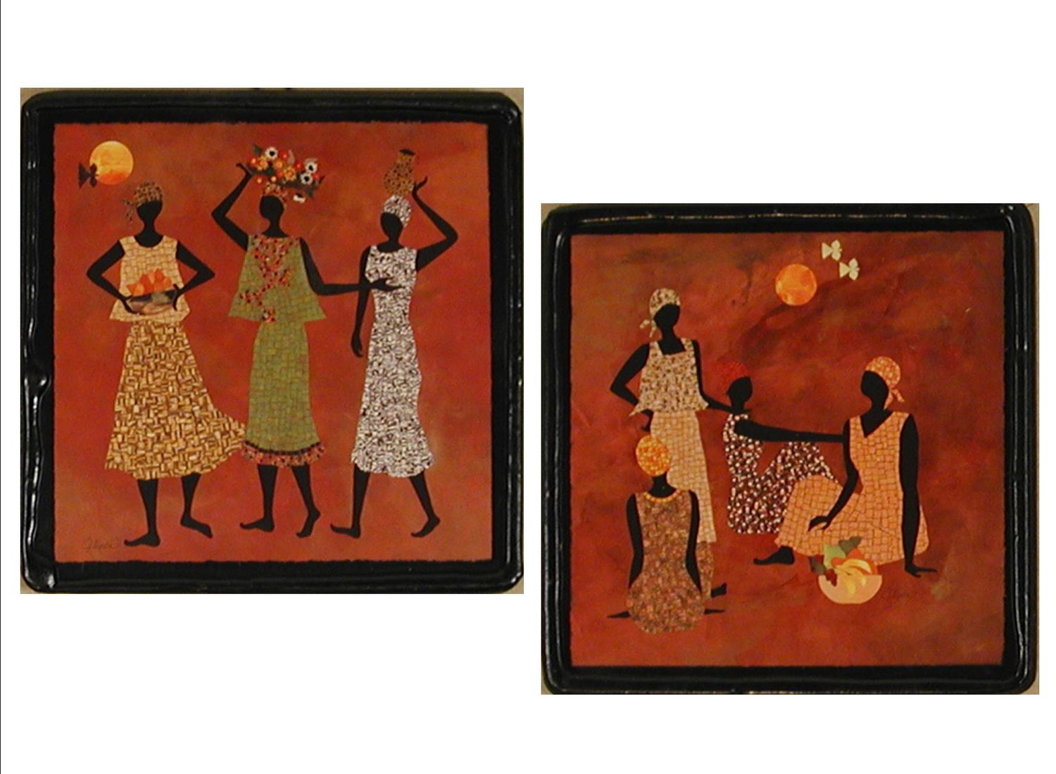 DONNE AFRICANE SET DI DUE PEZZI ( S000AS3 ) DONNE AFRICANE SET DI DUE PEZZI ( S000AS3 )