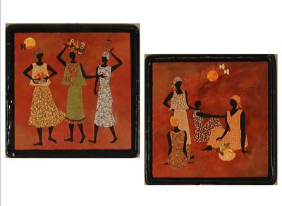 DONNE AFRICANE SET DI DUE PEZZI ( S000AS3 ) DONNE AFRICANE SET DI DUE PEZZI ( S000AS3 )