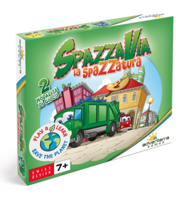 Gioco SpazzaVia la spazzatura - Adventerra Games