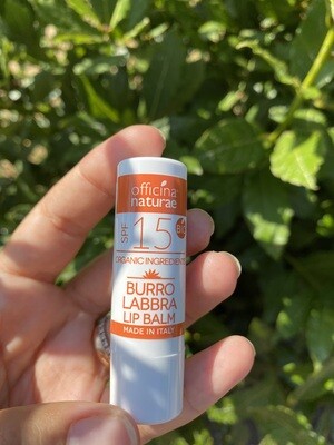 Burro Labbra SPF 15 - Officina Naturae