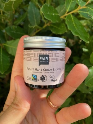Crema mani all'albicocca - Fair squared