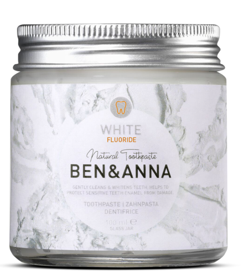 Pasta dentifricia white con fluoro - Ben&Anna