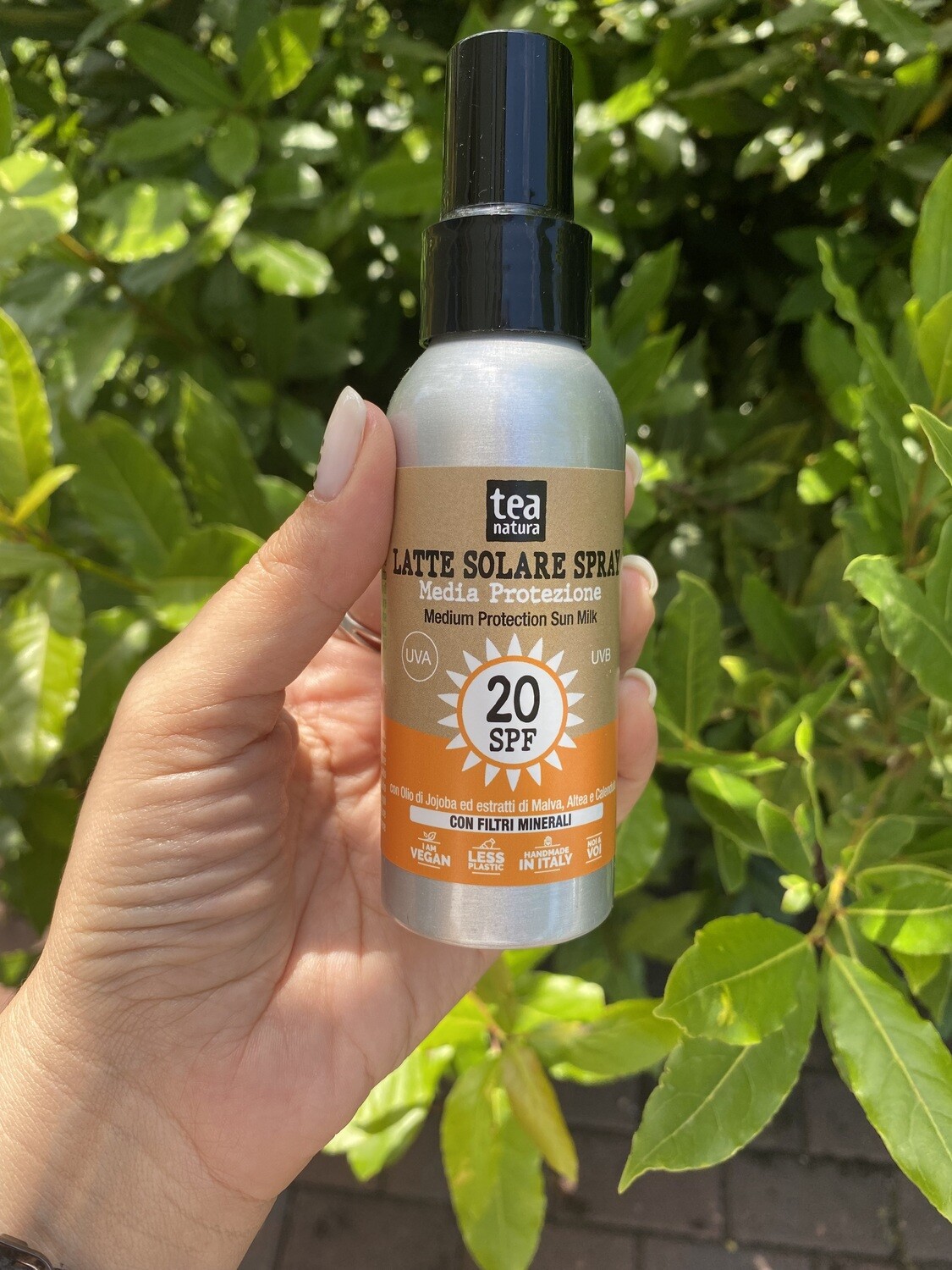 Latte solare Media protezione SPF 20 - Tea Natura
