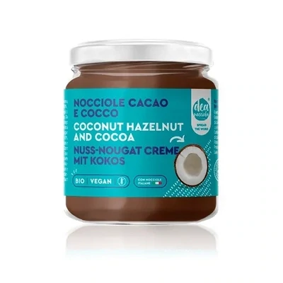 Crema Cocco, Nocciole e Cacao Bio