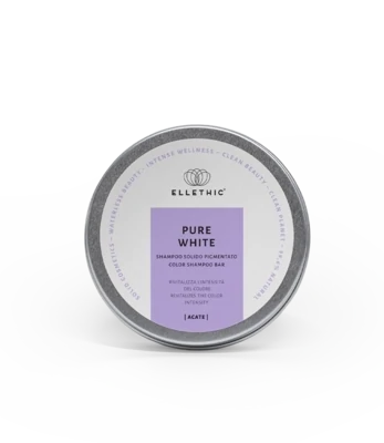 Shampoo solido pigmentato PURE WHITE - Ellethic