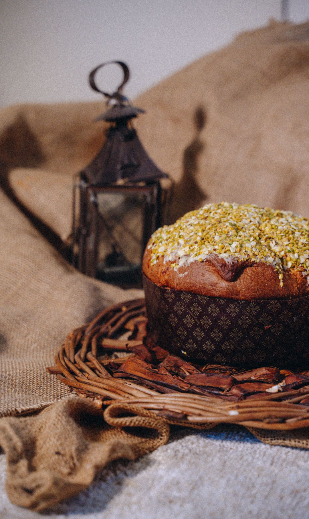 Panettone artigianale al pistacchio