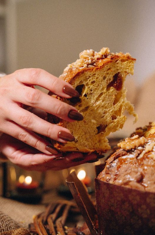 Panettone artigianale fichi noci e miele Panettone artigianale fichi noci e miele