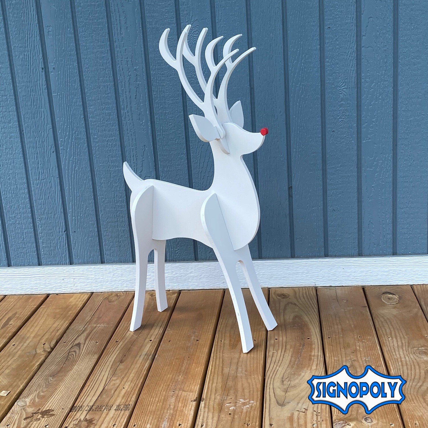 Reindeer 3D Unpainted
