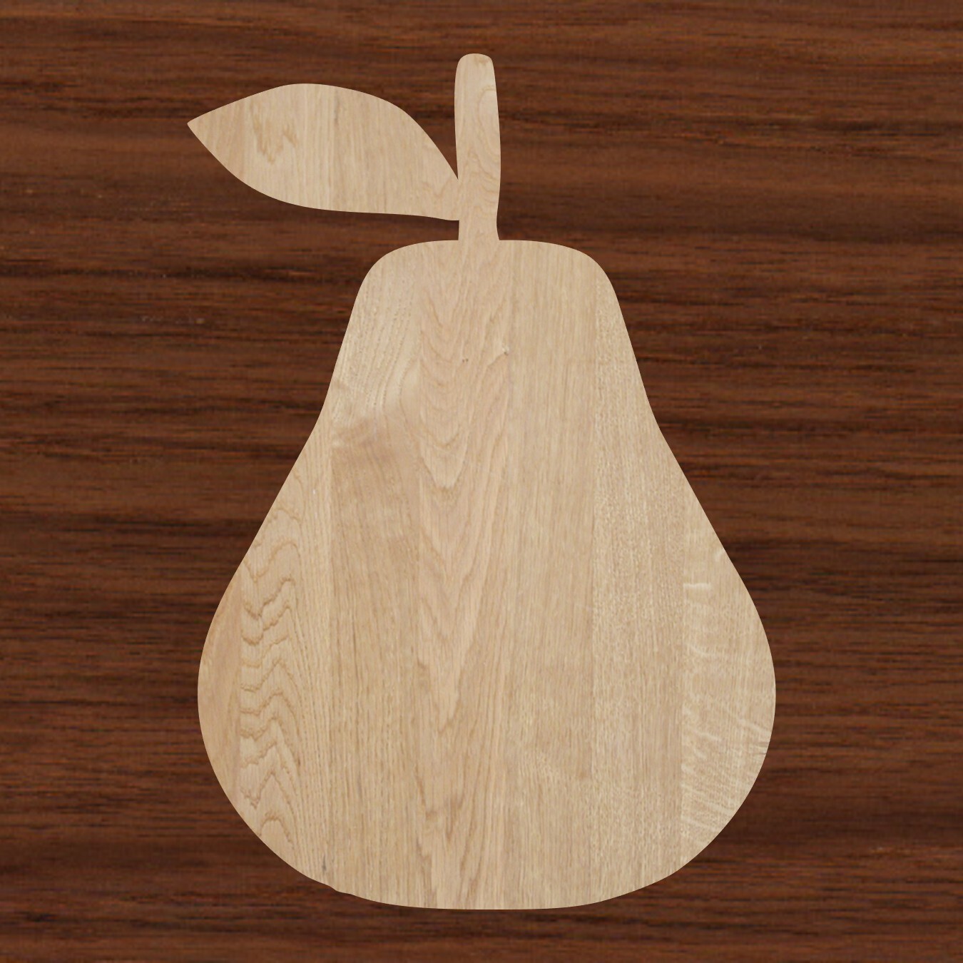 Pear 8 in. Unpainted