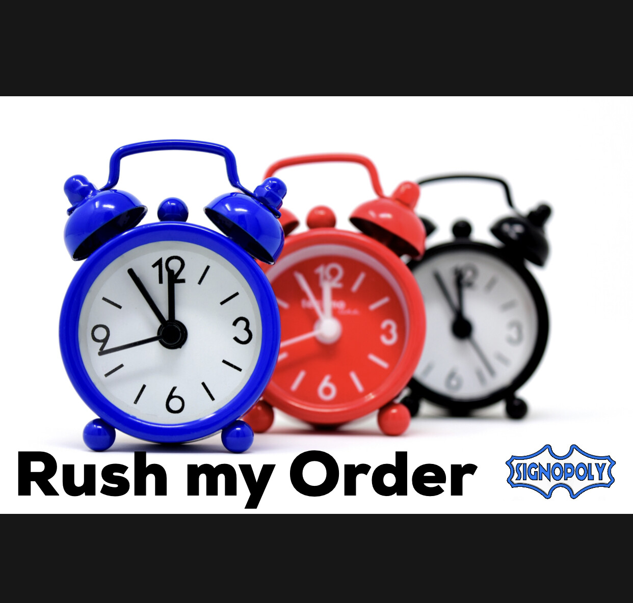 Rush My Order - Quick Processing