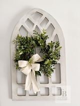 Cathedral Window Option 1 24 in. x 14 in. Unpainted