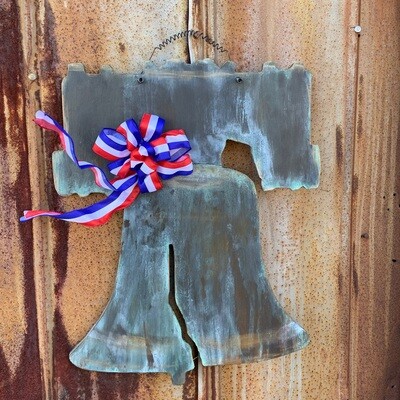 Liberty Bell 23.5 in. x 18.8 in. Unpainted