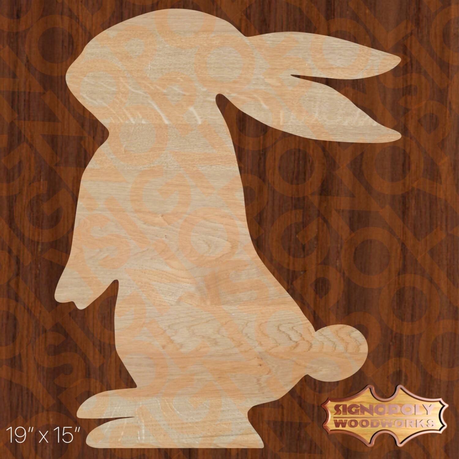 Bunny Standing Up or Grooves Unpainted