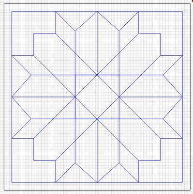 Barn Quilt Pattern 15 Sunflower Unpainted