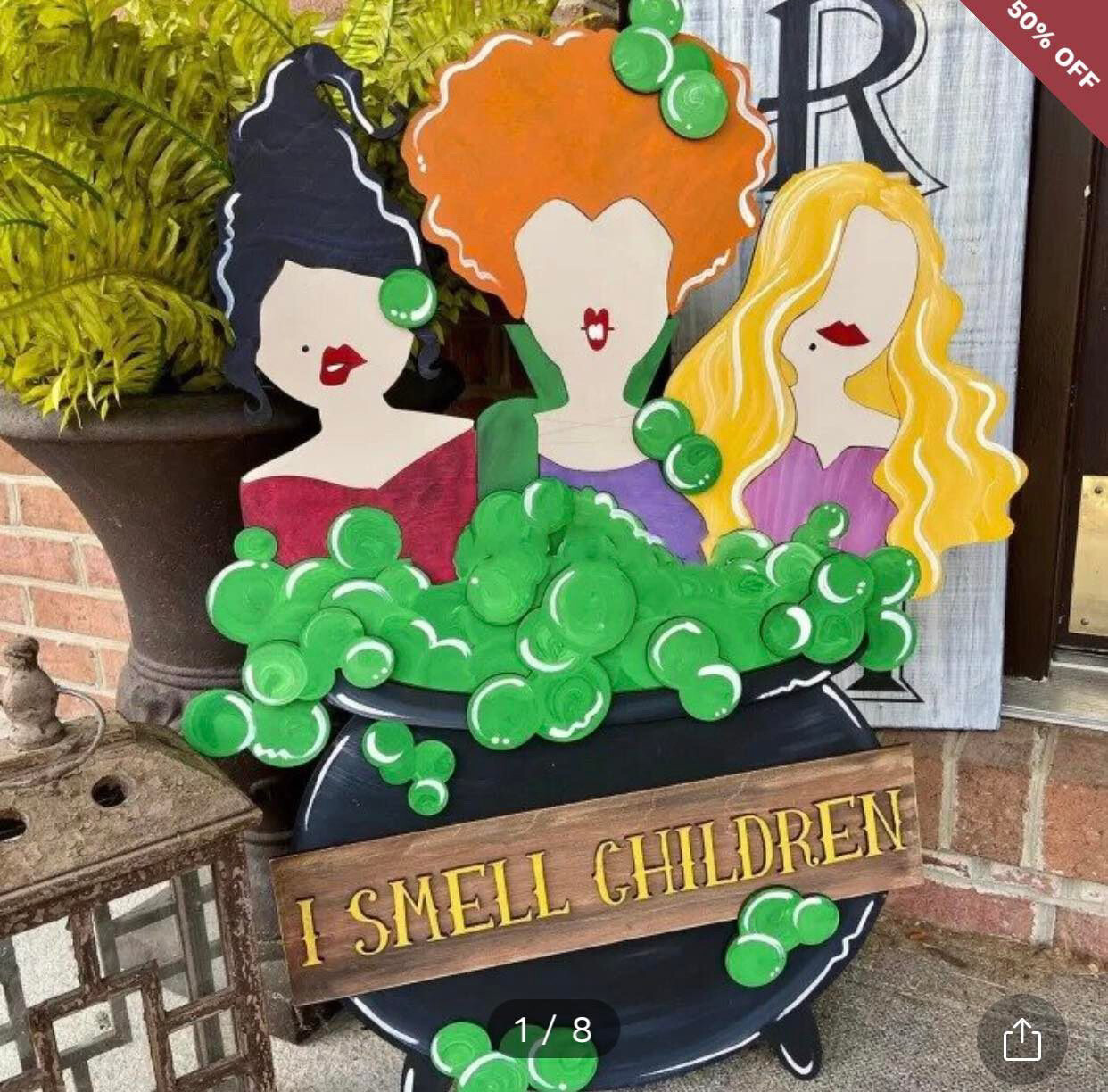 Sanderson Sisters Unpainted 1062