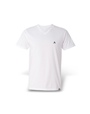 T-Shirt V White