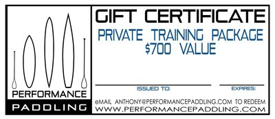 Gift Certificate - 4-session Private Coaching Package