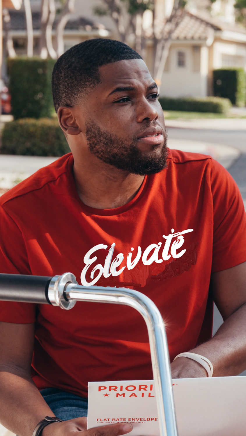 Red. ELEVATE