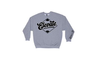 GAMETIME. Crewneck Sweater Dark Grey/ Multi Colorway 