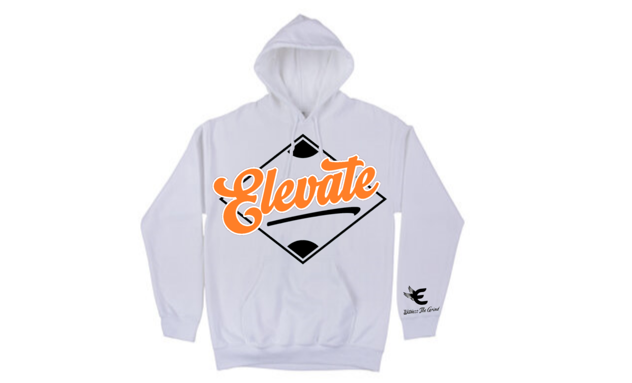 GAMETIME. Hoodie Light Grey/ Multi Colorway