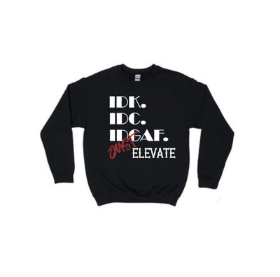 Just Elevate Crewneck Sweater/ Multi Color