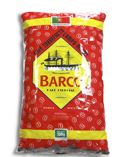 Cafe Barco " Camelo". Bolsa grano 500 grs.