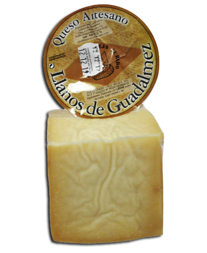 Queso Oveja Curado. " Llanos de Guadalmez". Cuña de 350 a 400 grs.