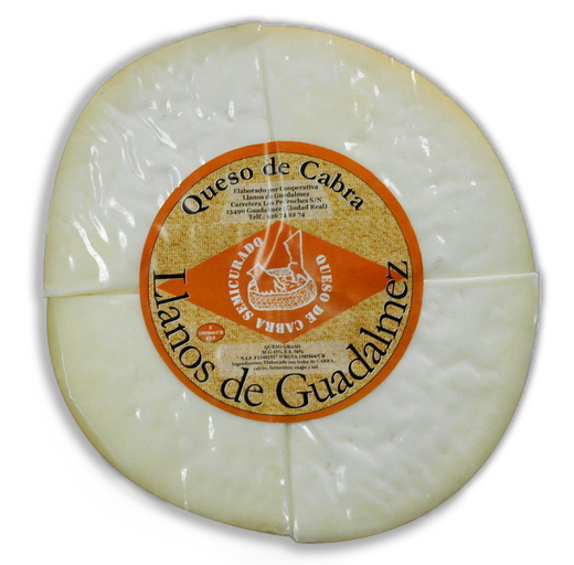 Queso de Cabra Semicurado. Peso 400 a 500 grs. aprox.