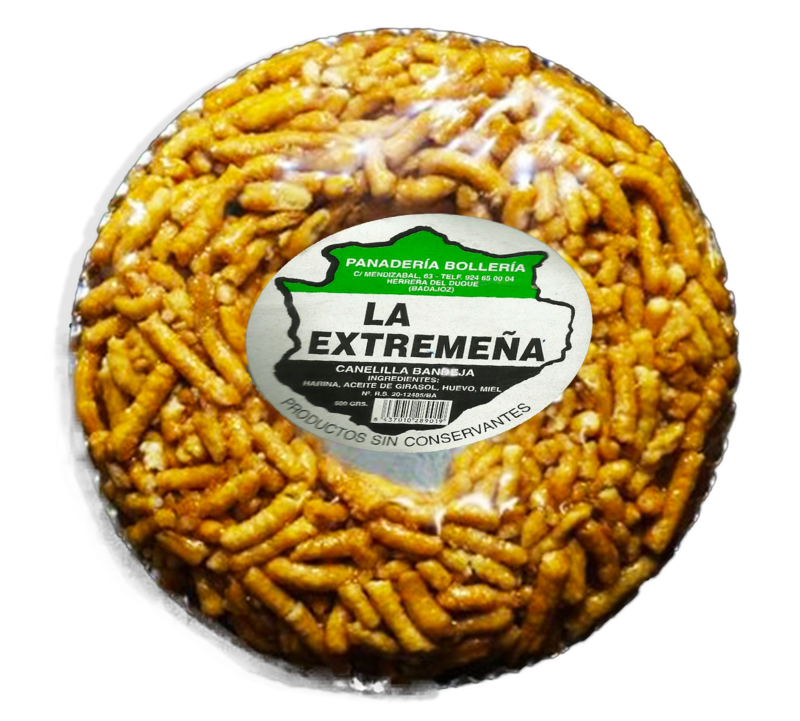 Rosca de Canelilla o Piñonate. 500 gr " La Extremeña "