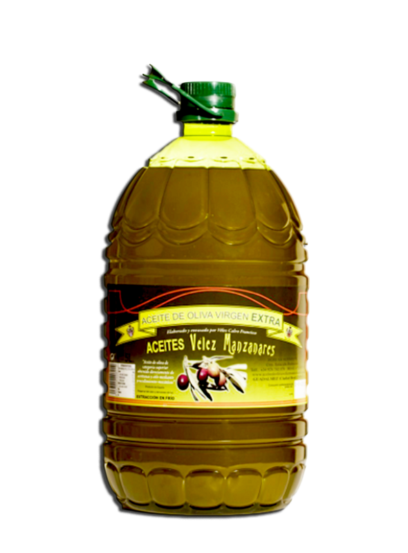 Aceite Oliva "Velez Manzanares" Virgen Extra. 5 l.