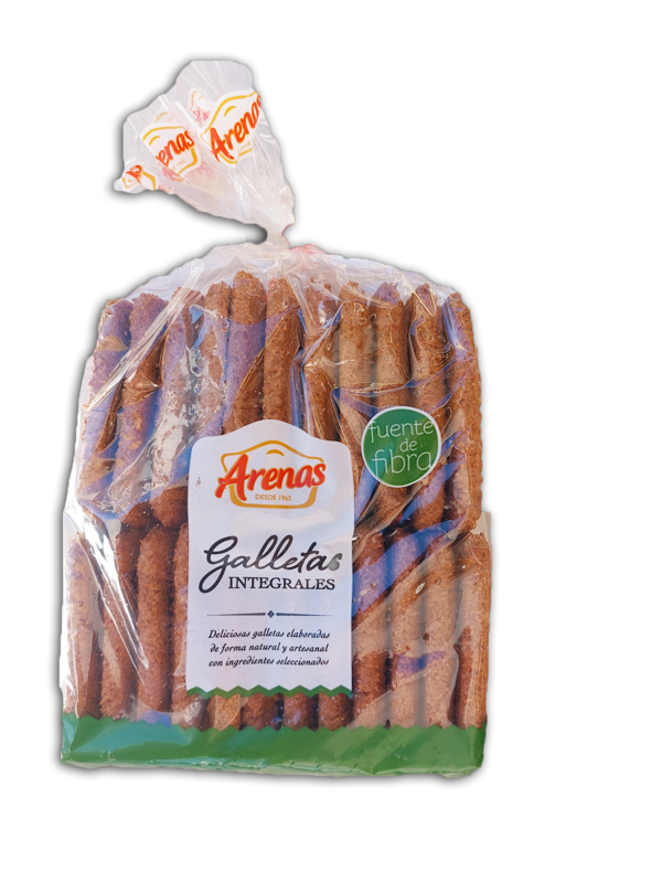 Galletas Caseras Integrales" Arenas " Bolsa 400 Gr