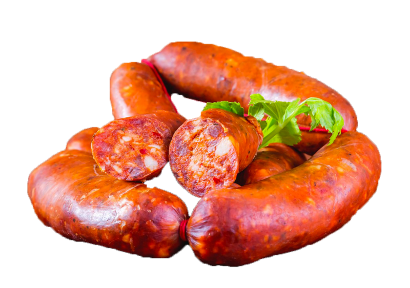 Chorizo Casero de Cerdo/Ciervo Ristra PICANTE. Kilo