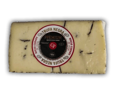Queso Manchego con Trufa Negra. 250 Gr aprox