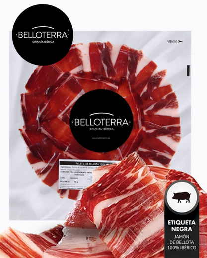 Paleta de Bellota 100% Ibérico (Loncheada a mano 80g)