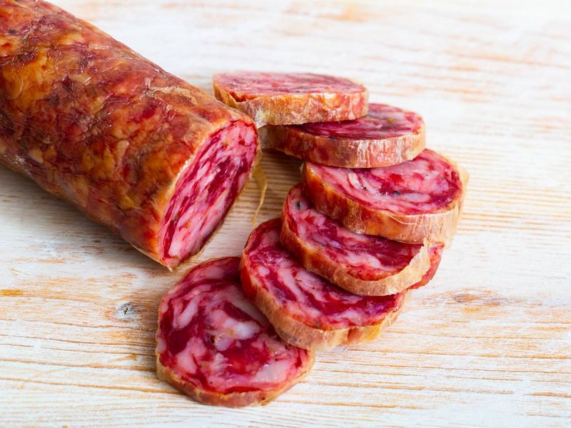 Salchichón de ciervo vela. 300 gr